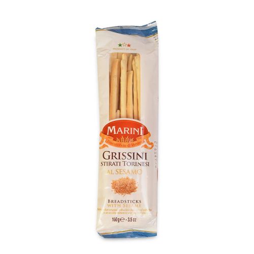 Хлебные палочки Marini Grissini с кунжутом 100 г