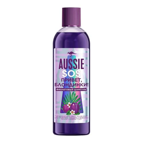 Шампунь Aussie Sos Blond восстанавливающий для поврежденных волос 290 ...