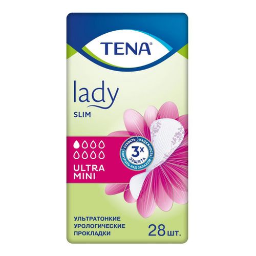 Прокладки женские Tena Lady Ultra Mini урологические 28 шт
