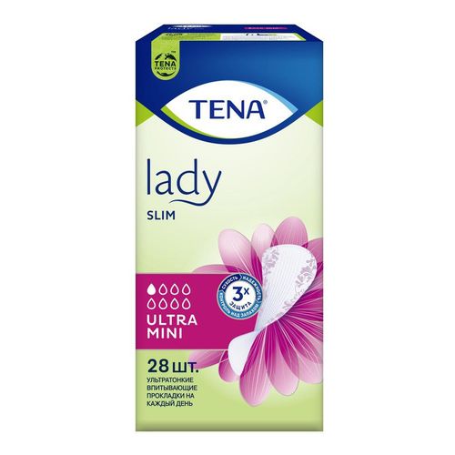 Прокладки женские Tena Lady Ultra Mini урологические 28 шт