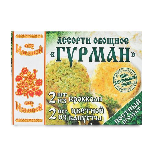 Ассорти овощное От Ильиной Гурман брокколи + цветная капуста 300 г