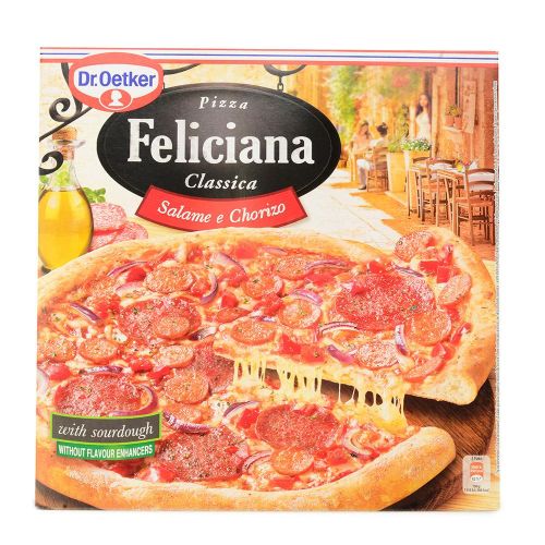Пицца Dr.Oetker Feliciana салями и чоризо замороженная 320 г
