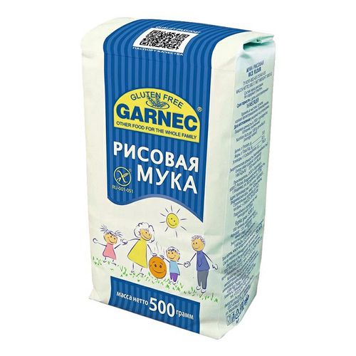 Мука Garnec рисовая 500 г