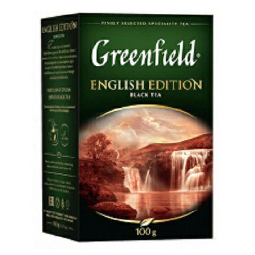 Чай черный Greenfield English Edition листовой 100 г