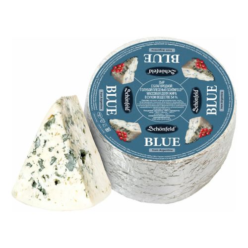 Сыр мягкий Schonfeld Blue мягкий 54% ~200 г - купить с самовывозом в ...