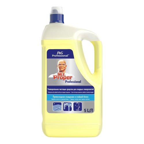 Жидкость Mr. Proper Professional Универсал Лимон для твердых поверхностей 5 л