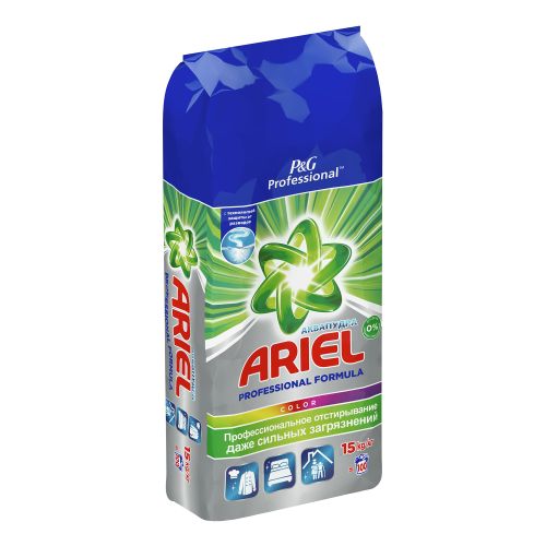 Стиральный порошок Ariel Professional Expert Аквапудра Color для цветного белья 15 кг