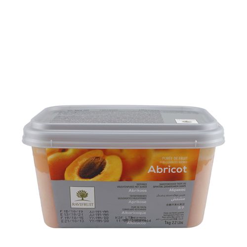 Пюре Ravifruit из абрикоса замороженное 1 кг