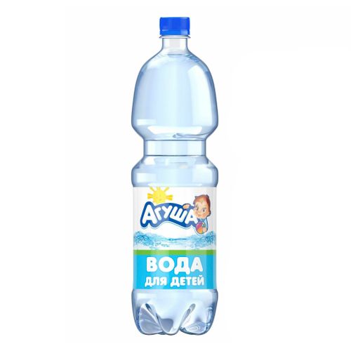Вода детская питьевая Агуша негазированная с рождения 1,5 л