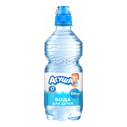Вода детская питьевая Агуша негазированная с рождения 330 мл