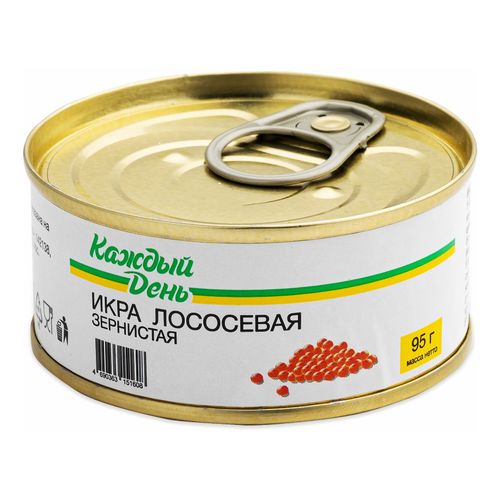 Икра лососевая зернистая Каждый День 95 г - купить с самовывозом в ...