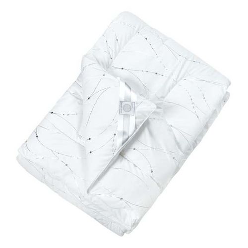 Одеяло Home & Style Соя 140 х 205 см микрофибра всесезонное белый