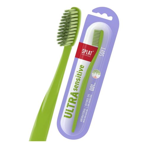 Зубная щетка Splat Ultra Sensitive Soft мягкая зеленая