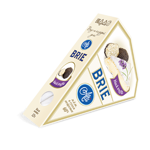 Сыр мягкий Alti Brie Black Truffle 60% 125 г