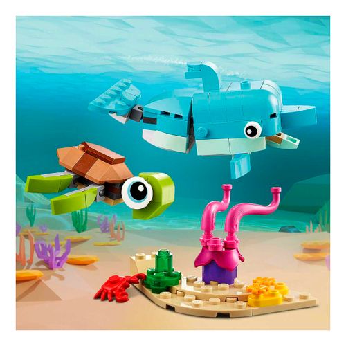 Конструктор Lego Creator Дельфин и черепаха 137 деталей купить для ...