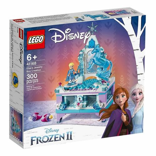 Пластмассовый конструктор Lego Frozen II Шкатулка Эльзы 300 деталей