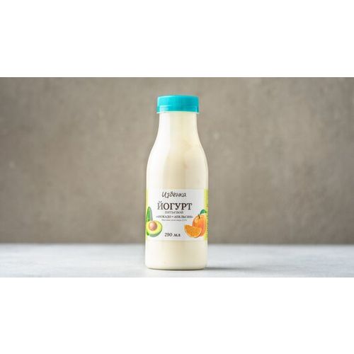 Йогурт питьевой ВкусВилл авокадо-апельсин 2,5% БЗМЖ 290 г