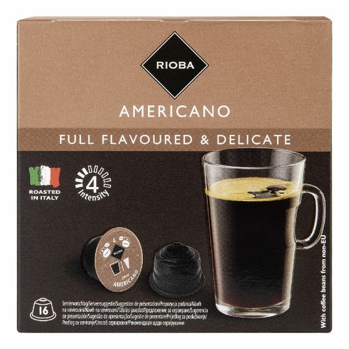 Кофе Rioba в капсулах Dolce Gusto Americano 16 шт 160 г