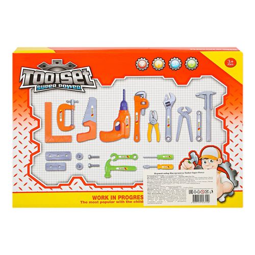 Игровой набор Инструменты Toolset Super Power Toys Neo 10 предметов
