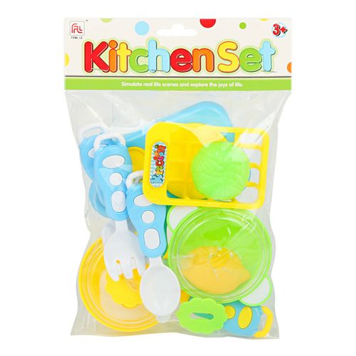 Игровой набор Посуда с продуктами 2 Kitchen Set Toys Neo 12 предметов