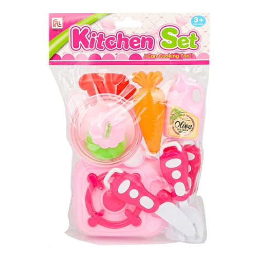 Игровой набор Посуда с продуктами Kitchen Set Toys Neo 11 предметов