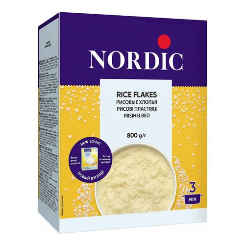 Хлопья Nordic рисовые 800 г
