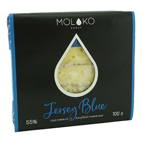 Сыр мягкий Moloko Group Джерси Блю 55% 100 г