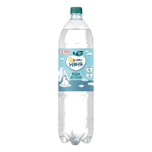 Вода детская питьевая ФрутоНяня негазированная с рождения 1,5 л