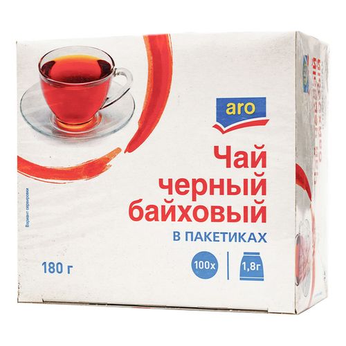 Чай черный ARO Индийский в пакетиках 1,8 г х 100 шт