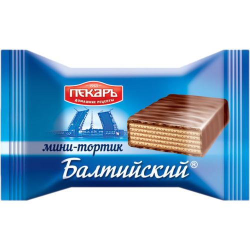 Конфеты шоколадные Пекарь Мини-тортик Балтийский