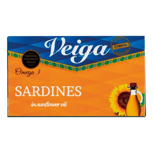 Сардина Veiga в оливковом масле 125 г