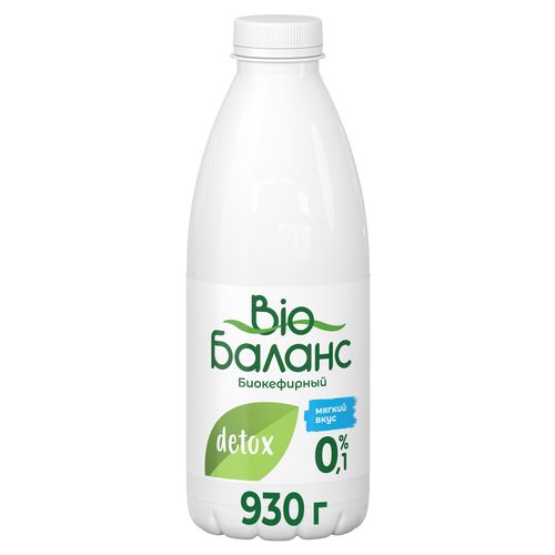 Кефирный продукт Bio Баланс 0% БЗМЖ 930 мл