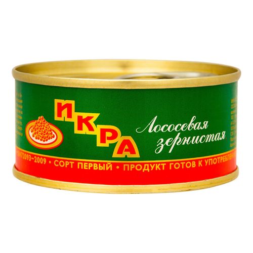 Икра лососевая красная Путина зернистая 95 г - купить с доставкой на ...