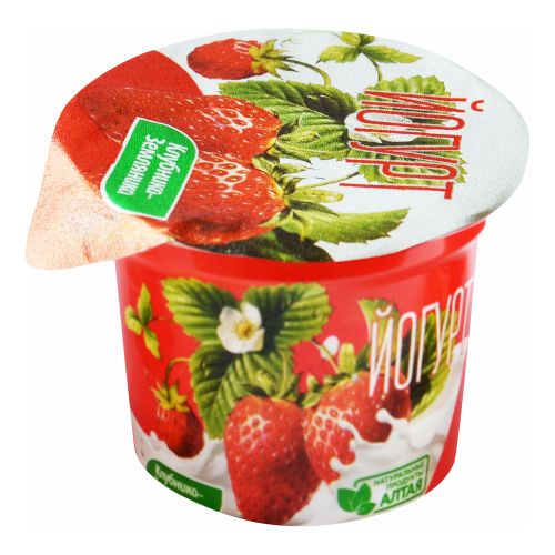 Йогурт Белый замок клубника-земляника 4% БЗМЖ 200 г - купить с ...
