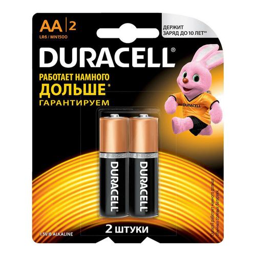 Батарейки Duracell Basic АА 2 шт