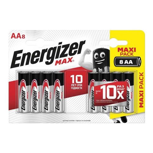 Батарейки Energizer Max АА 8 шт