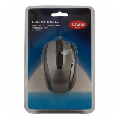 Мышь Lentel JY-JT051 серая