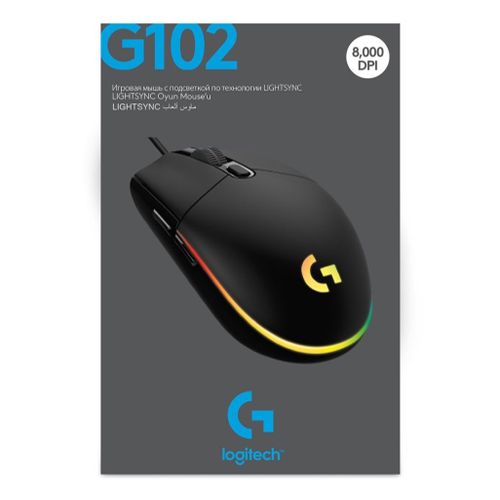 Мышь Logitech G102 Prodigy черная