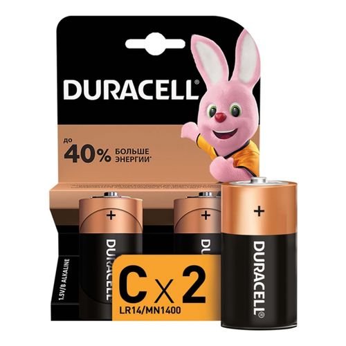 Батарейки Duracell Basic C 2 шт