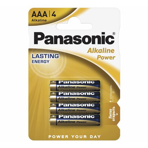 Батарейки Panasonic Alkaline Power AAA 4 шт