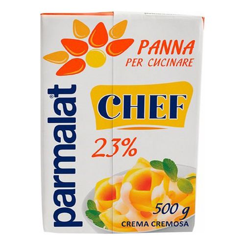 Сливки Parmalat Chef для соуса ультрапастеризованные 23% БЗМЖ 500 мл