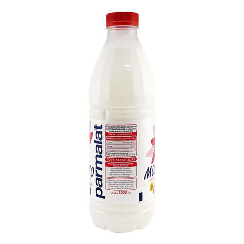Молоко 3,4% пастеризованное 1 л Parmalat Отборное