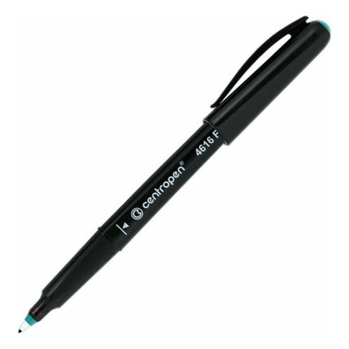 Ручка-линер Centropen для CD и DVD синяя 0,6 мм