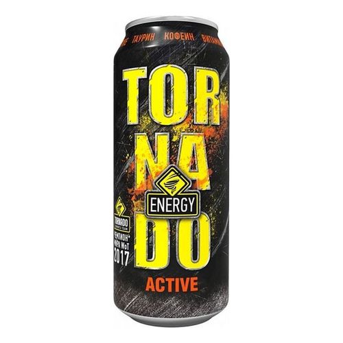 Энергетический напиток Tornado Energy Active газированный 450 мл