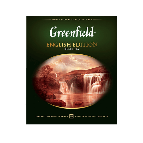 Чай черный Greenfield English Edition в пакетиках 2 г x 100 шт