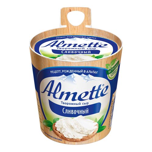 Сыр творожный Almette Сливочный 60% БЗМЖ 150 г