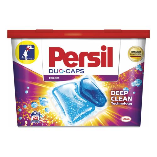 Капсулы Persil Duo-Caps Color для стирки цветного белья 21 шт