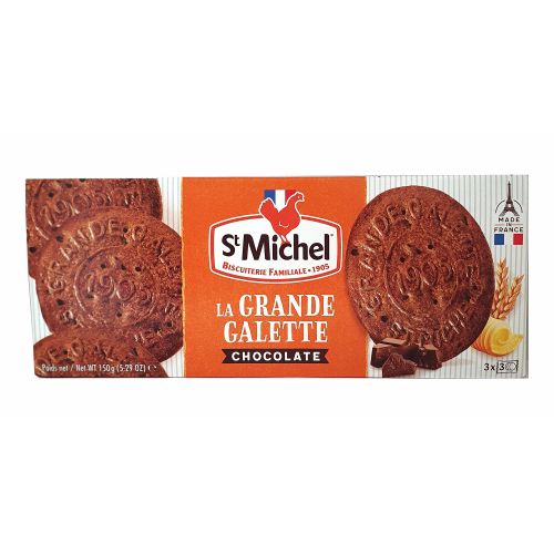 Печенье St Michel La Grande Galette сливочное шоколадное 150 г