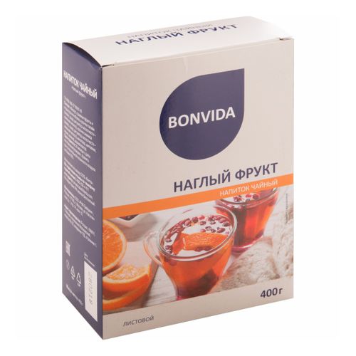 Напиток чайный Bonvida Наглый фрукт листовой 400 г