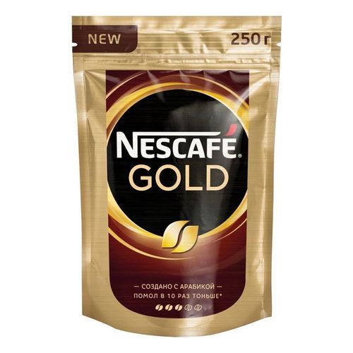 Кофе Nescafe Gold молотый в растворимом 250 г